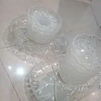 ظروف پذیرایی کریستال آلمانی اصل. برند والتر گلس