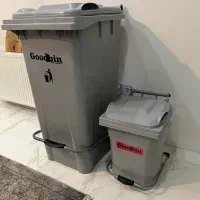 سطل زباله خانگی تمیز و بدون خط و خش