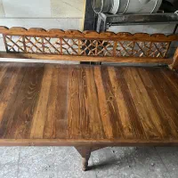 دوعدد تخت سنتی در حد نو