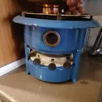 سماور زغالی عتیقه وچراغ سه فیتیله هلندی اصل|کلکسیون اشیاء عتیقه|تهران, خواجه نصیر طوسی|دیوار