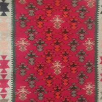 گلیم نو دست بافت در ابعاد عرض 85طول 150|گلیم، جاجیم، گبه|قزوین, |دیوار