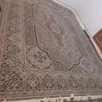 فرش ۱۲ متری ستاره کویر یزد دو عدد رنگ فیلی و سبز|فرش|سنقر, |دیوار
