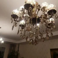 فروش دو عدد لوستر برنز