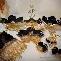 ست پذیرایی و هفت سین رزینی مخصوص شب یلدا و جهیزیه