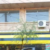 سایبان زرد سرمه ای پارچه دورو وارداتی فروشگاه