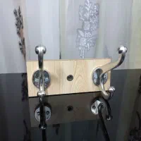 چوب لباسی دیواری دوتایی دوقلو نو آکبند