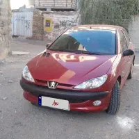 پژو ۲۰۶ مدل ۹۱ شاسی سالم