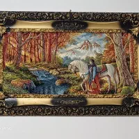 تابلو فرش|تابلو فرش|کرمانشاه, |دیوار