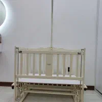 تخت کنار مادر / تختخواب نوزاد / چوب / شهرک وائین