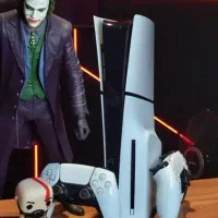 پی اس فایو ps5 اسلیم درایو دار دو دسته با ضمانت