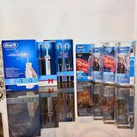 مسواک برقی اورال بی بچگانه بزرگسال قاب مسافرتی