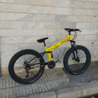 دوچرخه تاشو 26 لاستیک پهن