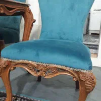 میز صندلی در حد نو تمیز سالم