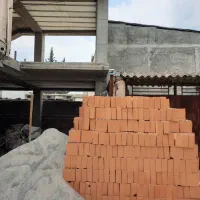 آجر سفال نکا تیغه ۱۰ در ۲۵ قیمت ۴۸۰۰ تومان|مصالح و تجهیزات ساختمان|ساری, |دیوار