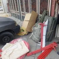 چادر برزنتی به همراه لوله|کوهنوردی و کمپینگ|دورود, |دیوار