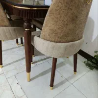 میز و صندلی ناهارخوری 4نفره در حد نو|میز و صندلی غذاخوری|اسلامشهر, ده عباس|دیوار