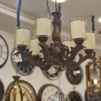 لوستر چوبی|لوستر و چراغ آویز|مشهد, توس (بلوار توس)|دیوار