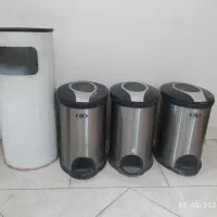 سطل زباله استیل