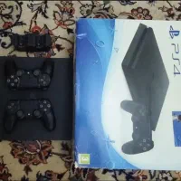 Ps4 slim 1tb- دو دسته اصلی با بازی