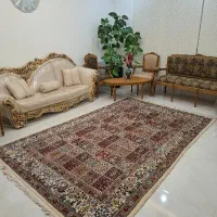 فرش دست بافت فوق العاده زیبا ریز بافت طرح خاص