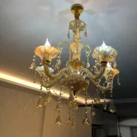 لوستر ۵ شاخه ترک|لوستر و چراغ آویز|تهران, علم و صنعت|دیوار