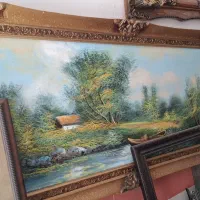 تعدادی تابلوفرش منظره زیر قیمت|تابلو فرش|اردبیل, |دیوار