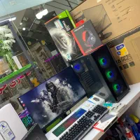 پکیج کامل کیس و مانیتور و هرچی که داخل عکسه