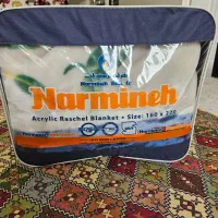 پتوی یکنفره نرمینه طرح گل کاملا نو