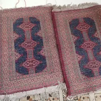 2عدد قالیچه دستباف قدیمی|گلیم، جاجیم، گبه|اصفهان, لاله|دیوار