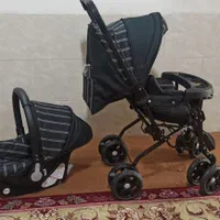 ست کامل کالسکه و کریر مدل ورسا|کالسکه و لوازم جانبی|شیراز, شهرک کوشکک|دیوار