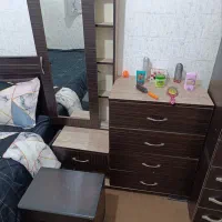 تخت خواب دو نفره ودراور ولوازم آرایشی|تخت و سرویس خواب|مریوان, |دیوار