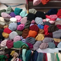 خز و لیکو و برچسپ و پارچه کراپ  و کش بافت