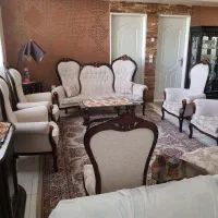 مبل و ناهارخوری در حد نو تمیز|مبلمان خانگی و میز عسلی|کرج, کوی کارمندان شمالی|دیوار