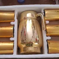 پارچ ولیوان طلایی