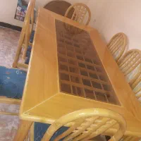 میز ناهار خوری|میز و صندلی غذاخوری|شیراز, شهرک گلستان|دیوار