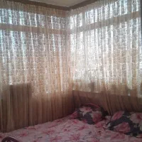 پرده تور ترک ۱۳متر و حریر ساده برا پنجره ۵متری