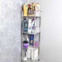 شلف شفاف حمام