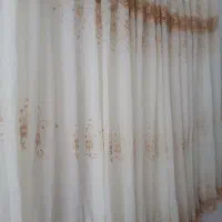 ۳ عددپرده تور وساتن و حریر|پرده، رانر، رومیزی|سنندج, |دیوار