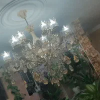 لوستر هشت شاخه ۱۶ شعله با چک