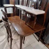 میز غذا خوری ۸ نفره چوب راش
