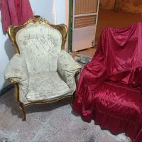 مبل سلطنتی9نفره|مبلمان خانگی و میز عسلی|مشگین شهر, |دیوار