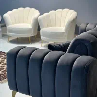 ۲۲مبل ریسا،لوبیایی،تنهاتولیدی مبلمان پفکی یاسوج|مبلمان خانگی و میز عسلی|یاسوج, |دیوار