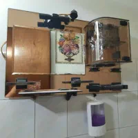 روشویی سرویس بهداشتی و آینه سرویس بهداشتی|لوازم سرویس بهداشتی|ملایر, |دیوار