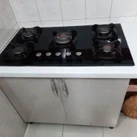 هود و گاز صفحه ای تاپس و کابینت گازدر حد نو|اجاق گاز و لوازم برقی پختوپز|لنگرود, |دیوار