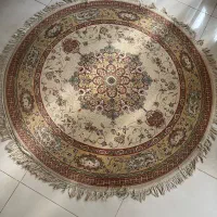 فرش ماشینی گرد با قطر ۱/۵