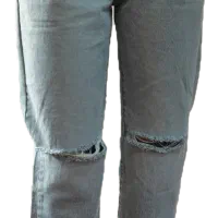 شلوار جین آبی کاملا نو بدون استفاده