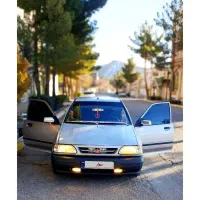 پراید مدل۸۷ نقره ای