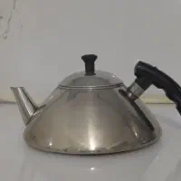 قوری استیل مناسب سماور تخم مرغی