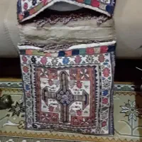 دوعدد خورجین قدیمی|گلیم، جاجیم، گبه|شیراز, حافظیه|دیوار