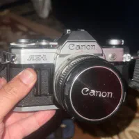 دوربین آنالوگ Canon Ae1 . همراه با لنز CANON|دوربین عکاسی و فیلم‌برداری|تهران, امیرآباد|دیوار